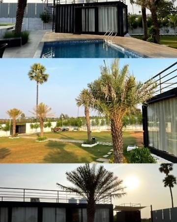 La Serene Farm Stay - Luxary 4 Bed Room Property 海得拉巴 外观 照片